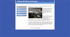 Desktop Screenshot of chucksrvpartsandservice.com